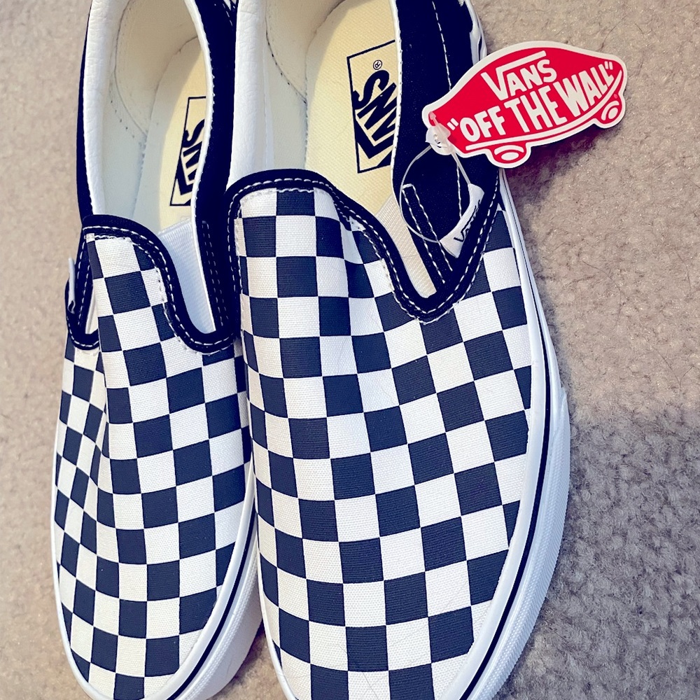 NWT NAVY BLUE VANS
